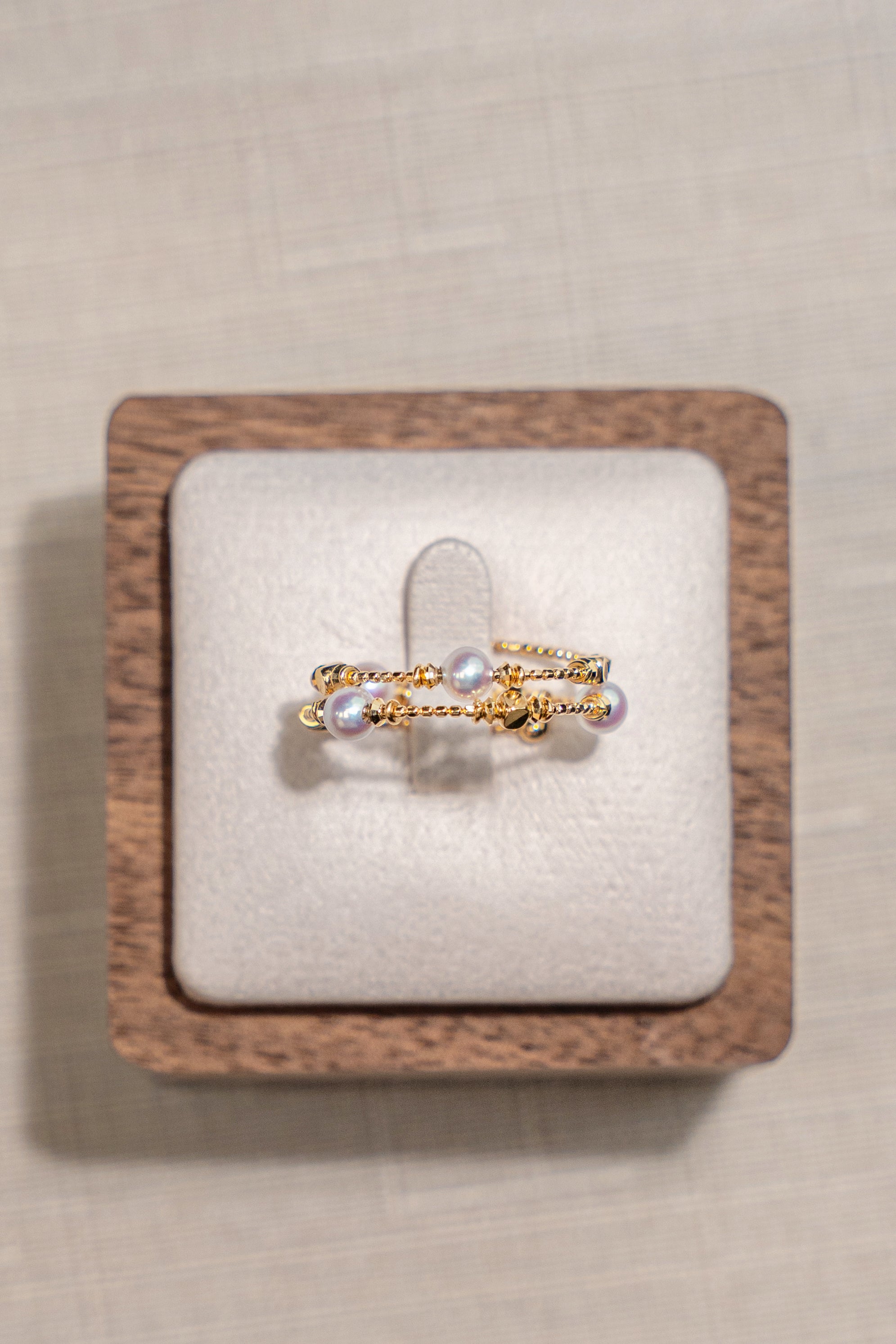 3.7mm Akoya Pearl Spring Ring