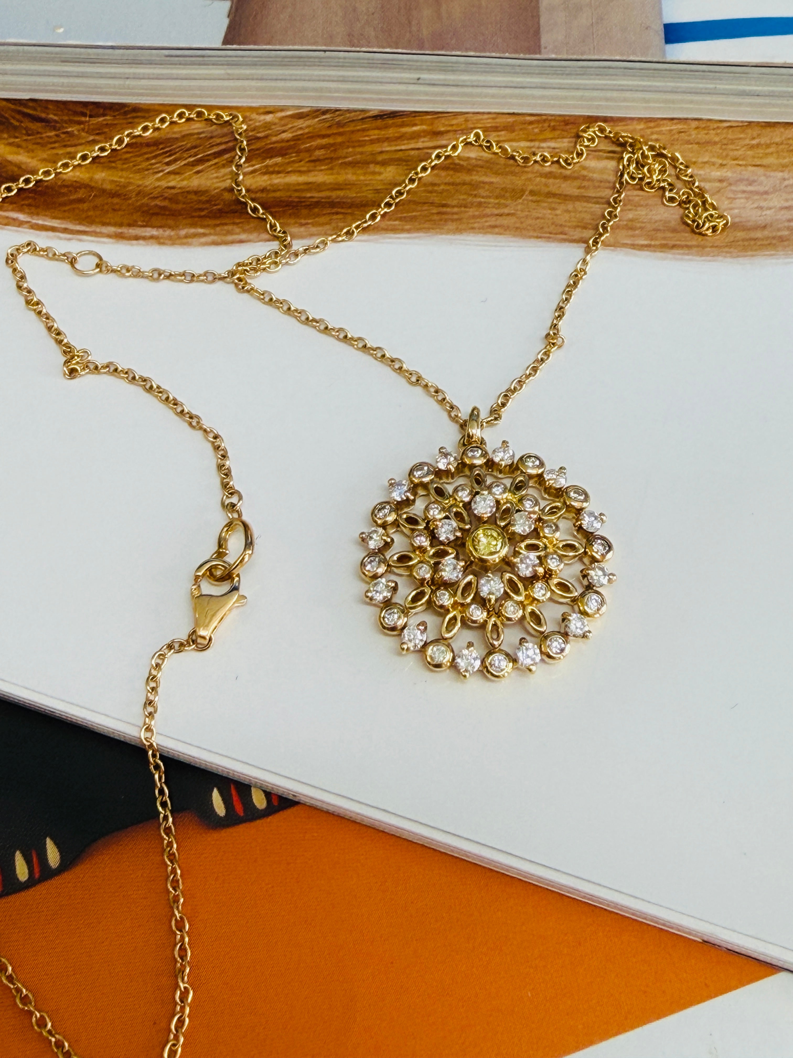 Diamond necklace