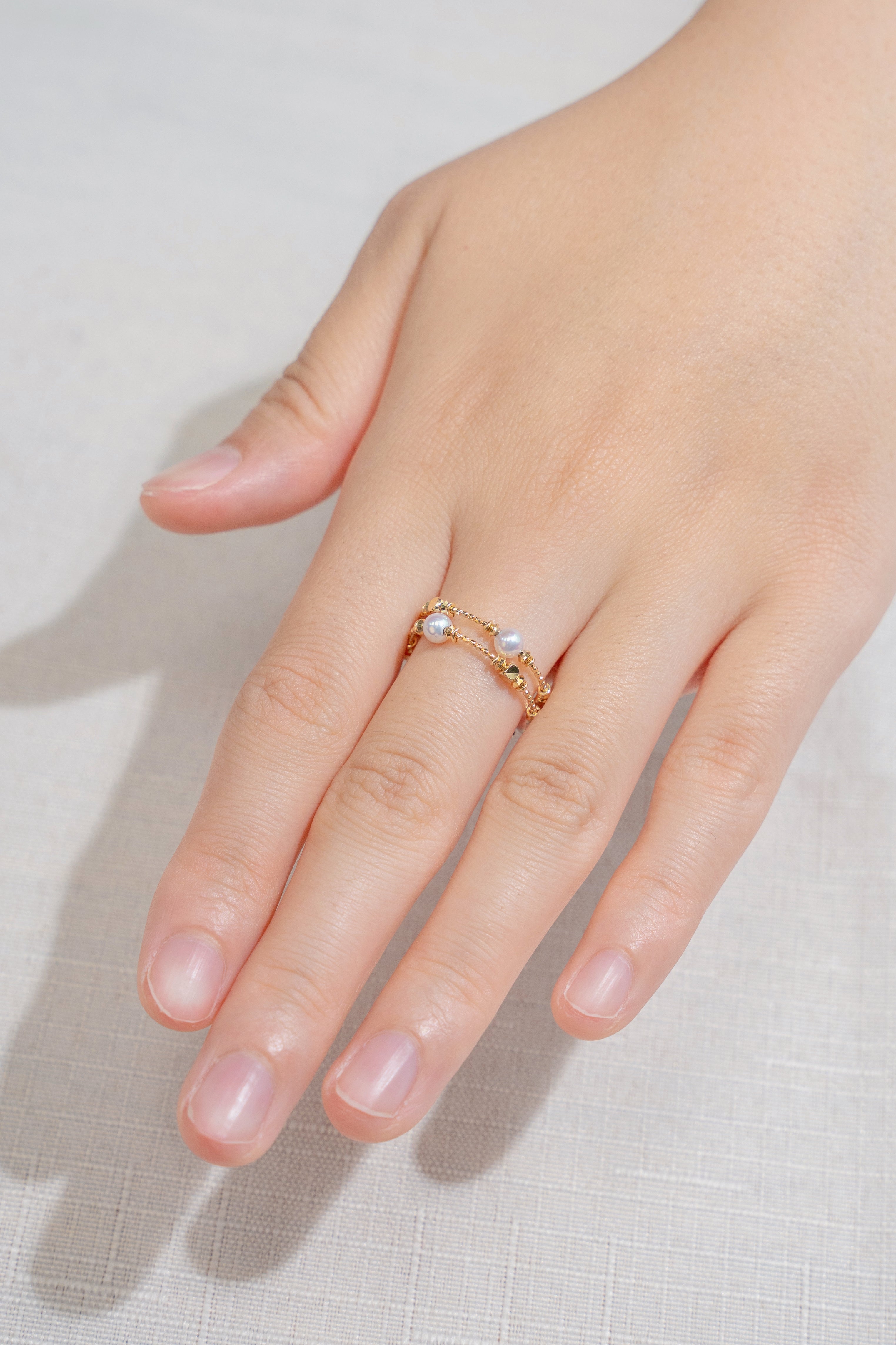3.7mm Akoya Pearl Spring Ring