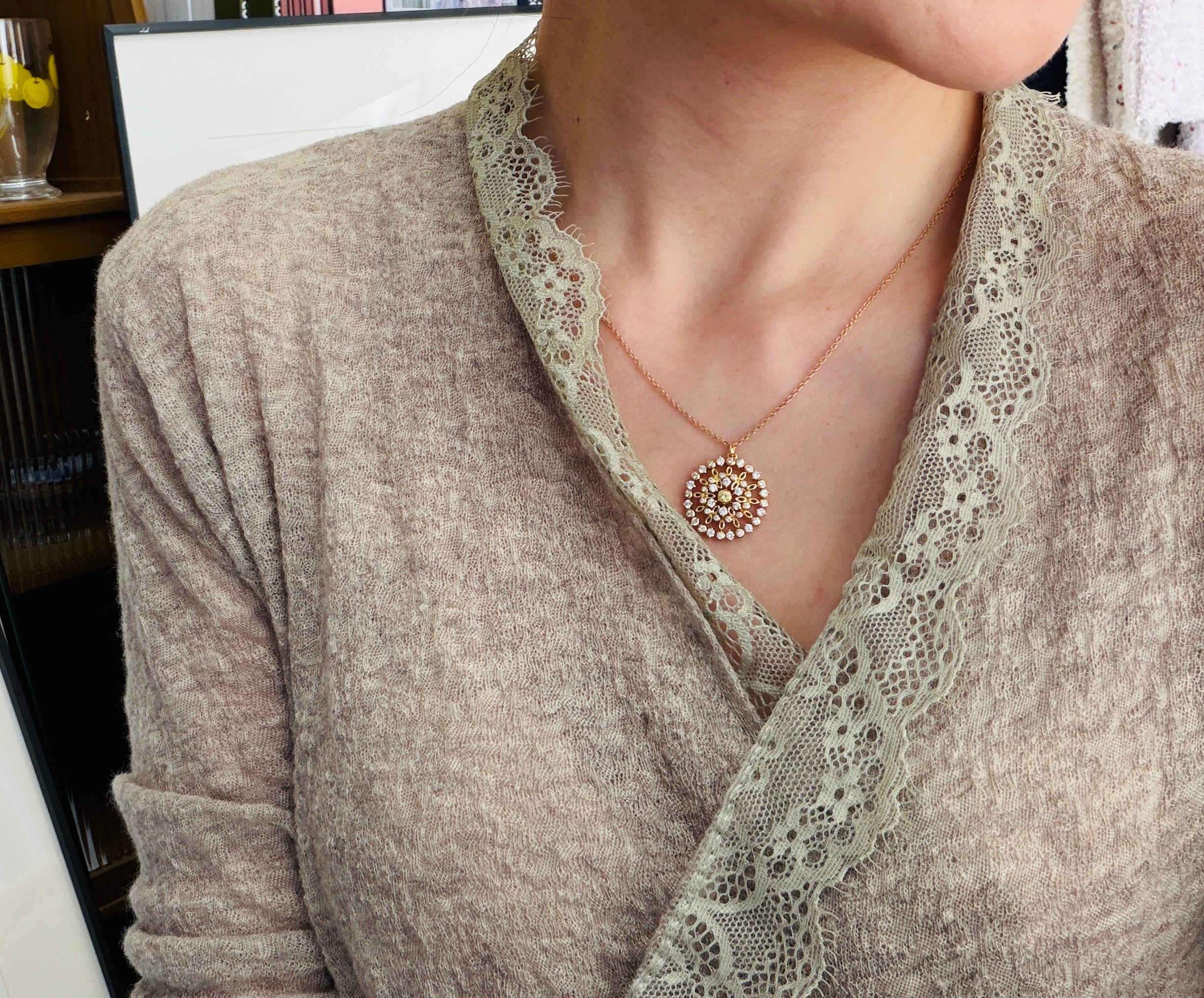 Diamond necklace