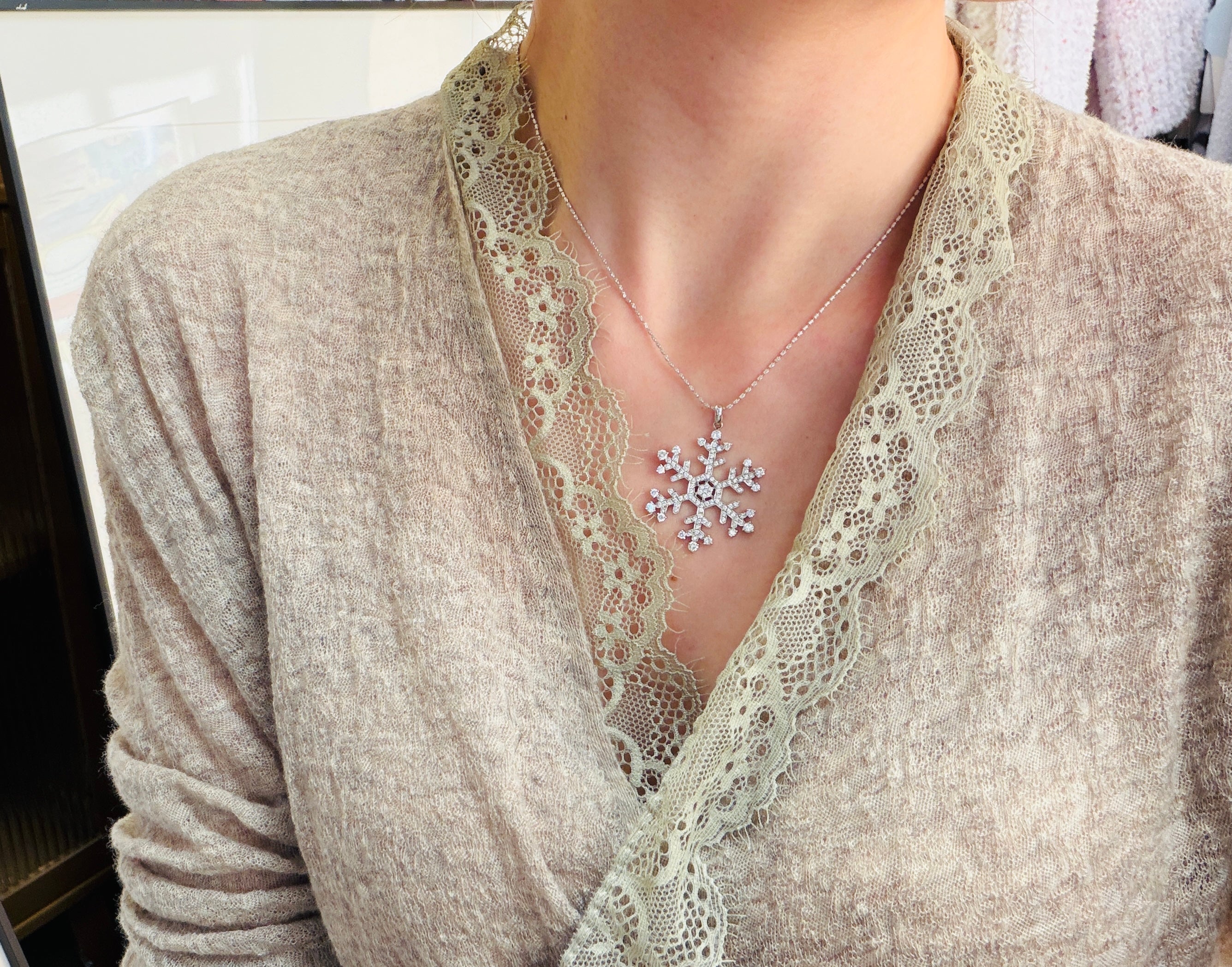 Diamond necklace