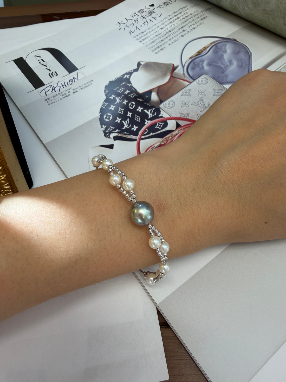 9.7mm Tahitian Pearl Bracelet