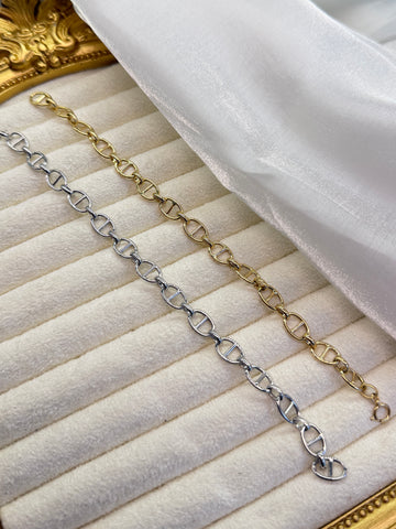 Shiny Plain Gold bracelet