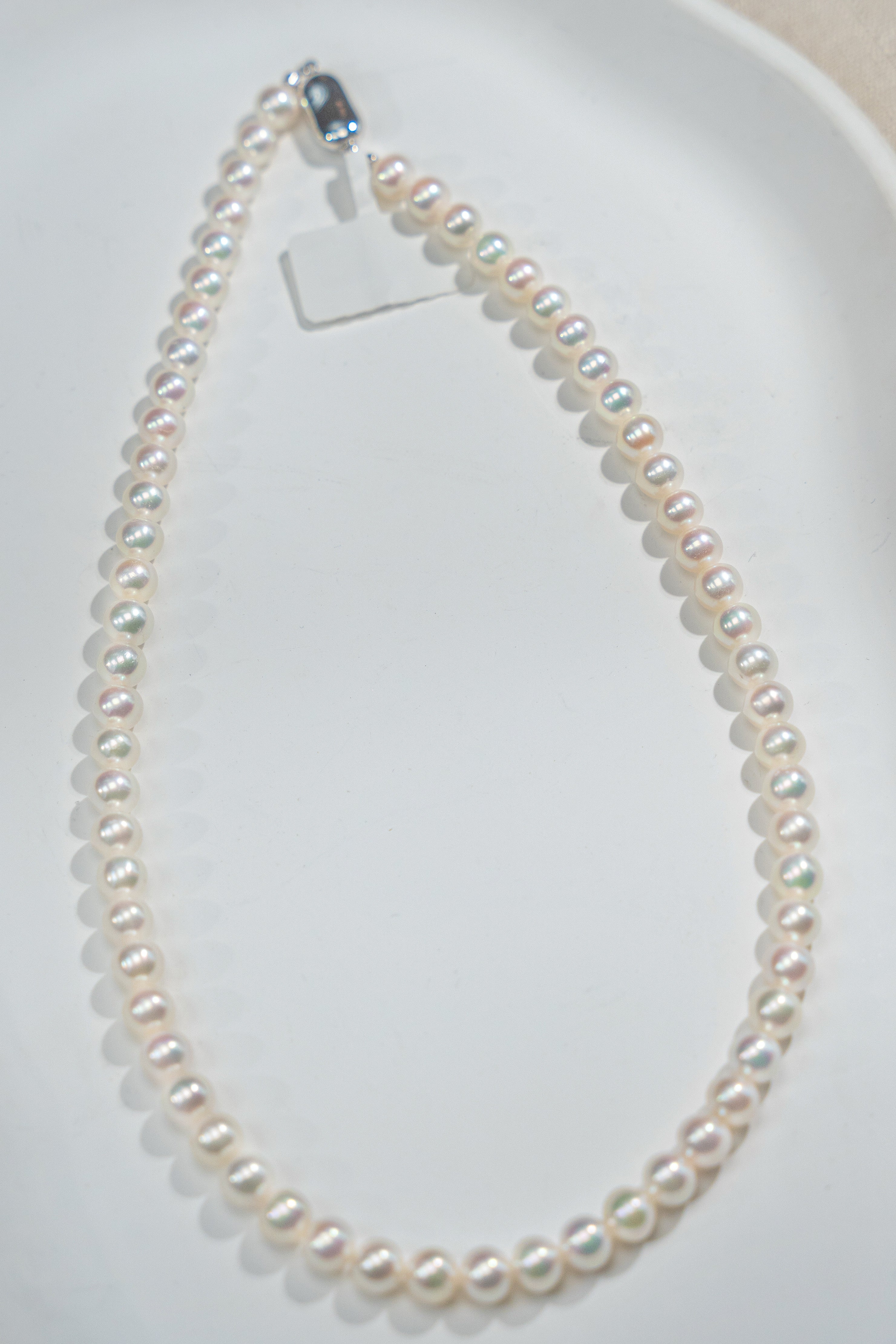 6.5-7mm Akoya Cultured Pearl Strand Necklace