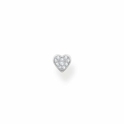 Korvakoru Thomas Sabo  | Thomas Sabo Single Ear Stud Heart Pave Korvakoru H2145-051-14